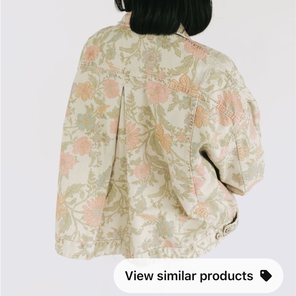 Free People Opal Swing jacket size M - Picture 7 of 8